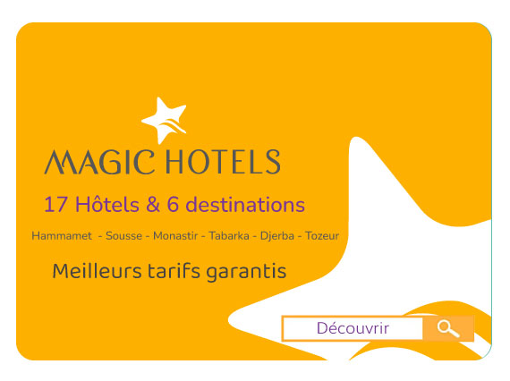 SUPER PROMO HOTELS MAGIC LIFE TUNISIA 2024